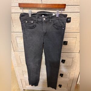 Rag & Bone dark grey skinny ankle jeans size 29